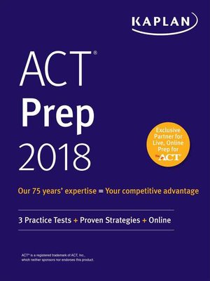 cover image of ACT Prep 2018